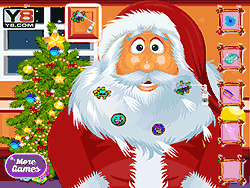 Флеш игра онлайн Messy Santa