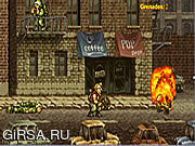 Флеш игра онлайн Металлическое Волнение Слизняка 3 / Metal Slug Rampage 3