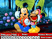 Флеш игра онлайн Микки Маус / Mickey Mouse Hidden Letter 