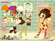 Флеш игра онлайн Mimi кукла Dressup