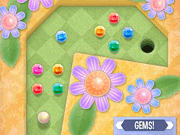 Флеш игра онлайн Мини-Патт Украшением Сада / Mini Putt Gem Garden