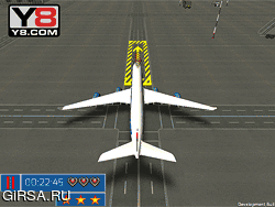 Флеш игра онлайн Современные самолеты 3D парковка