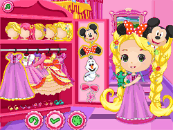 Флеш игра онлайн Модная принцесса Чиби / Modern Chibi Princesses