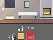 Флеш игра онлайн Современная Гостиная - Дизайн Интерьера / Modern Living Room - Interior Design