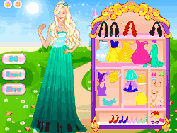 Флеш игра онлайн Модная принцесса Фешн