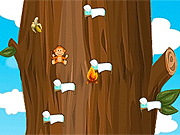 Флеш игра онлайн Обезьяна Прыгает / Monkey Jumping