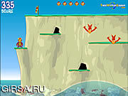 Флеш игра онлайн Monkey Cliff Diving