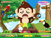 Флеш игра онлайн Музыка обезьяны / Monkey Music