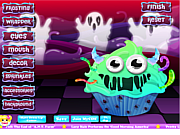 Флеш игра онлайн Торт для монстрика / Monster Cupcake Decoration