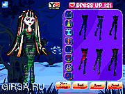Флеш игра онлайн Monster High Dolls Dress Up Makeover