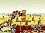 Флеш игра онлайн Монстр на хаммере 2 / Monster Hummer 2
