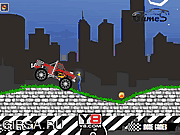 Флеш игра онлайн Прикольные гонки на джипах / Monster Truck Fun Race