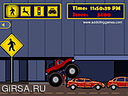 Флеш игра онлайн Monster Truck Curfew