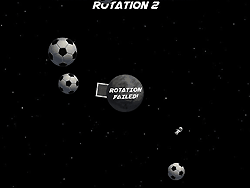Флеш игра онлайн Футбол на луне - лунобол / Moonball