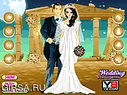 Флеш игра онлайн Платье свадебное