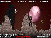 Флеш игра онлайн Метельщик луны / Moon Sweeper