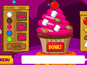 Флеш игра онлайн Кексы Моши / Moshi Cupcakes