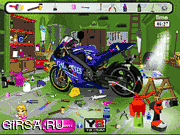 Флеш игра онлайн Мотогараж / Moto Garage 
