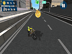 Флеш игра онлайн Мотогонки 3D / Moto Racing 3D