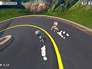 Флеш игра онлайн Мото Триал Гонки 2: Два Игрока / Moto Trial Racing 2: Two Player