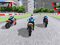Флеш игра онлайн Мото Хгонки GB / Moto Xspeed GP