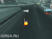 Флеш игра онлайн Мотоцикл против полиции