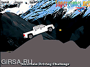 Флеш игра онлайн Горный стиль вождения / Mountain Driving Challenge 