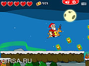 Флеш игра онлайн Мистер Санта и потерянные батарейки / Mr Santa the Stolen Battery