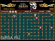 Флеш игра онлайн Лабиринт Mulan / Mulan Maze