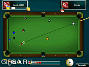 Флеш игра онлайн Мультиплеер 8-Шар / Multiplayer 8-Ball