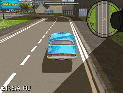 Флеш игра онлайн Мышцы Автосимулятор / Muscle Car Simulator
