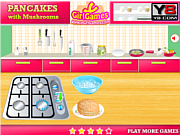 Флеш игра онлайн Mushrooms Pancakes 