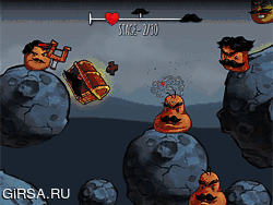 Флеш игра онлайн Усы нападают / Mustache Attack