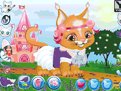 Флеш игра онлайн Мой маленький котенок - мобильная версия / My Little Kitten Mobile
