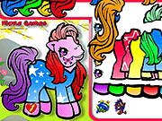 Флеш игра онлайн Мой Маленький Пони Одевалки / My Little Pony Dress Up