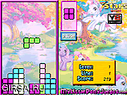 Флеш игра онлайн Мой маленький пони. Тетрис / My Little Pony Tetris