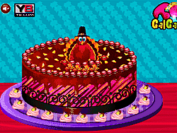Флеш игра онлайн Мой особенный торт на день благодарения