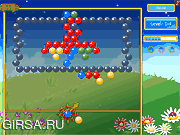 Флеш игра онлайн Цветные шарики / Nan Bubble