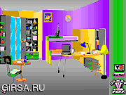 Флеш игра онлайн Побег из разноцветной комнаты