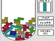 Флеш игра онлайн Кошмар Тетрис / Nightmare Tetris