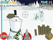 Флеш игра онлайн Ночь снеговиков