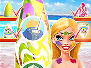 Флеш игра онлайн Нина - Девочка Серфер / Nina - Surfer Girl