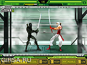 Флеш игра онлайн Ninja Showdown