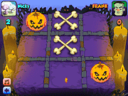 Флеш игра онлайн И Хэллоуин крестиков ноликов / Noughts and Crosses Halloween