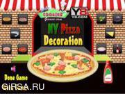 Флеш игра онлайн Нью-Йорк пицца - украшения