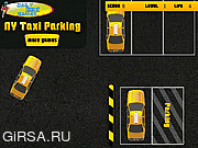 Флеш игра онлайн Парковка такси в Нью-Йорке