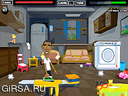 Флеш игра онлайн Obama на дому