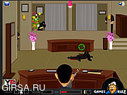 Флеш игра онлайн Абама и террористы / Obama Battleship 