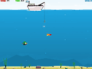 Флеш игра онлайн Рыбалка В Океане