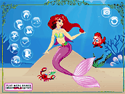 Флеш игра онлайн Океан Русалка Принцесса